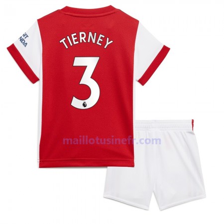 Maillot de Foot Arsenal Kieran Tierney 3 Domicile 2021-22 - Enfant